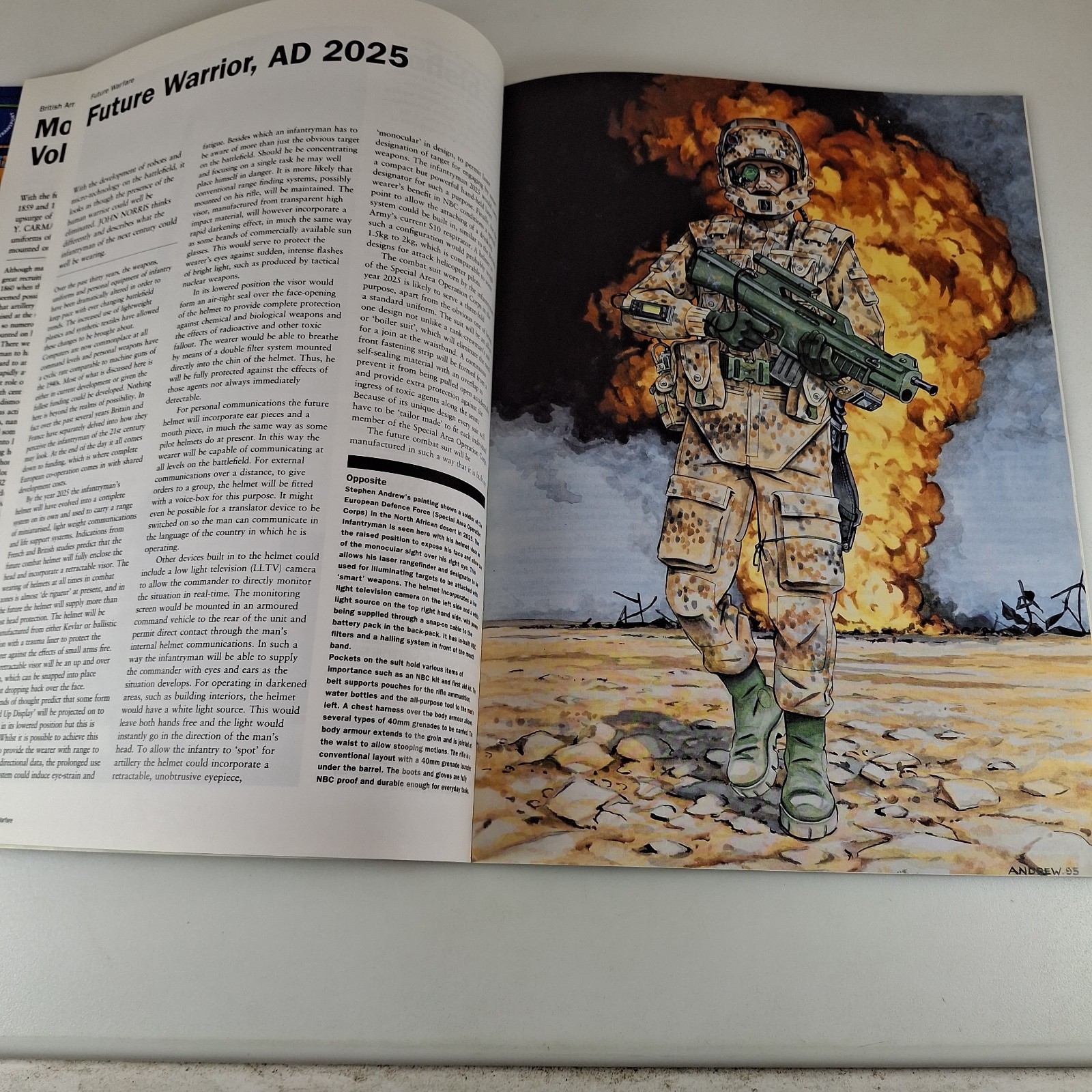 Military Illustrated Past & Present No 86 July 1995 Future Warfare, Rifles