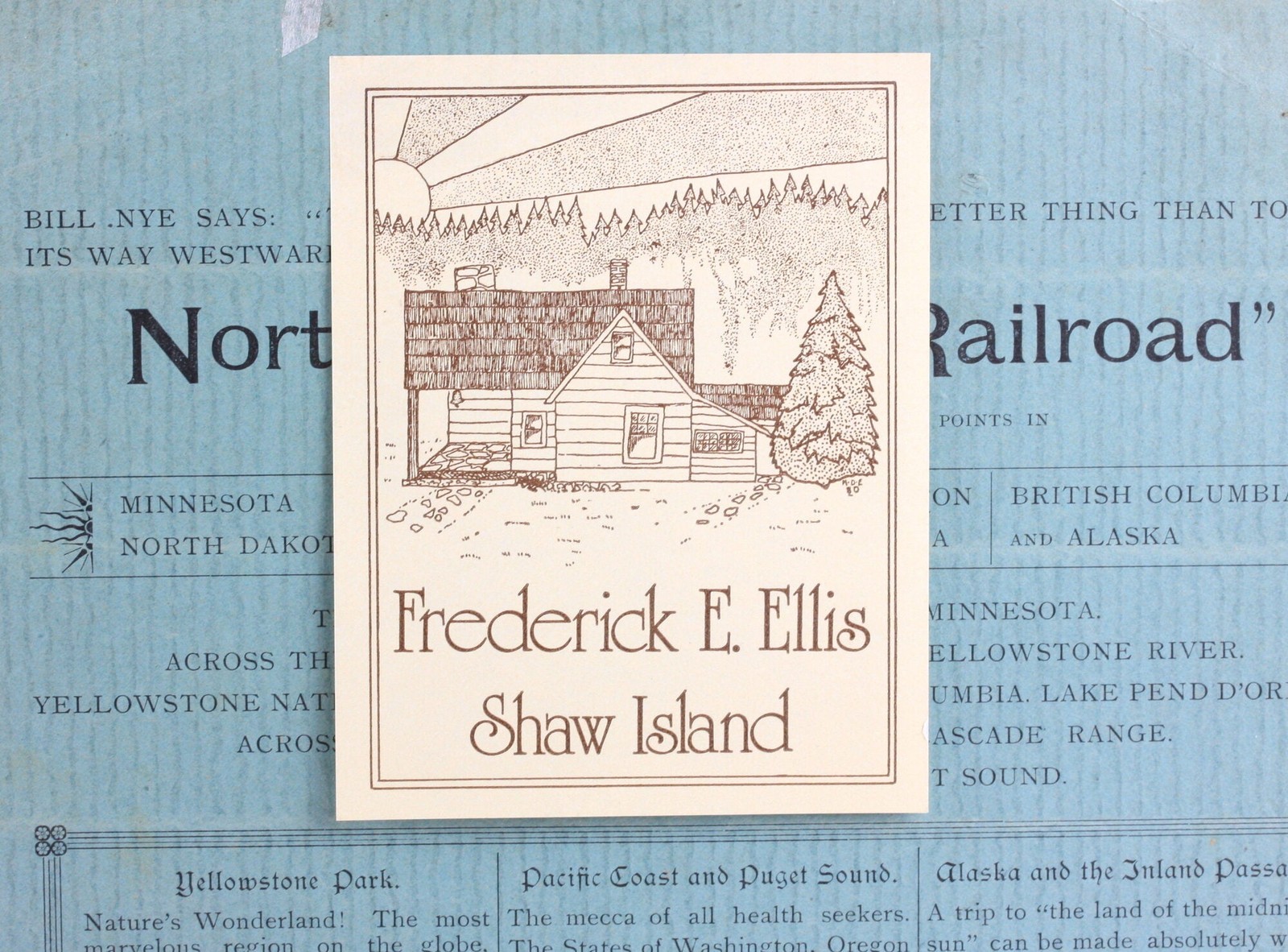 George P Baldwin / ANACORTES ILLUSTRATED Containing General Description 1891