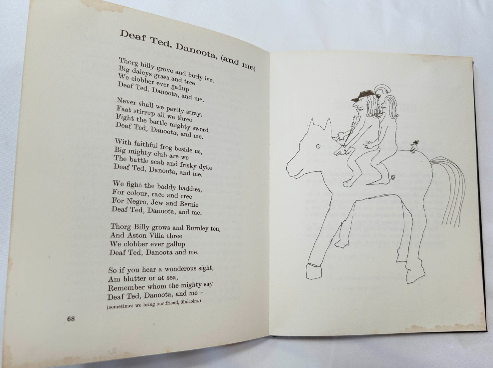 In His Own Write by John Lennon of the Beatles; 1964 First US Edition w/ Label!