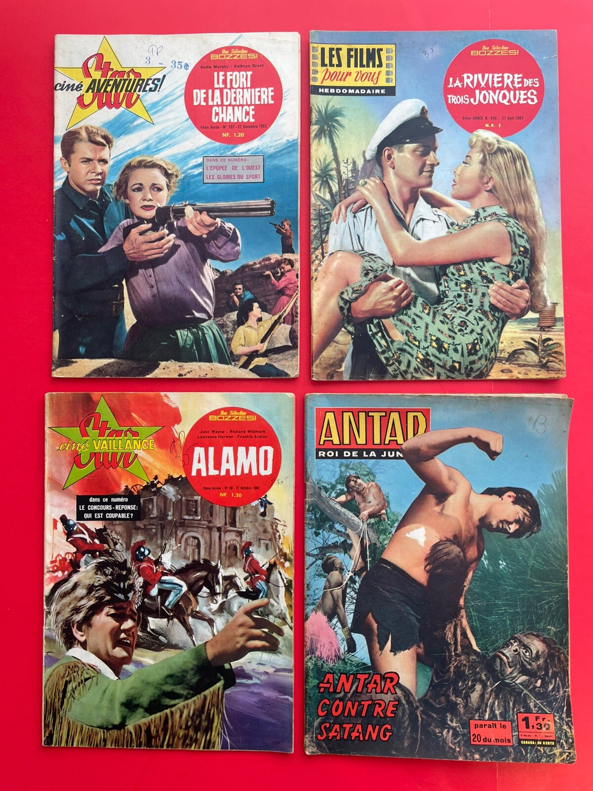 STAR CINE COSMOS FOTONOVELS (FRENCH)- 16 Different 1959-1965 ACTION /ADVENTURE