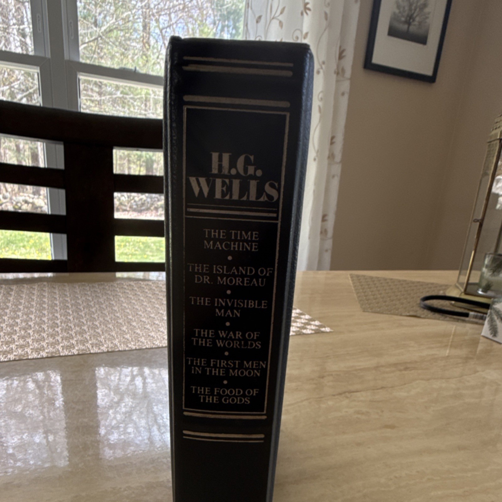 H.G. Wells Collector’s Edition Bonded Leather Chatham River Press 1979