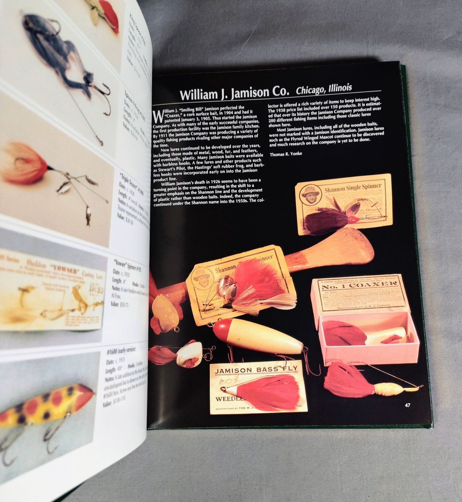 RARE Signed Fishing Lure Collectibles Book LTD ED /450 Slipcase 1st Edition