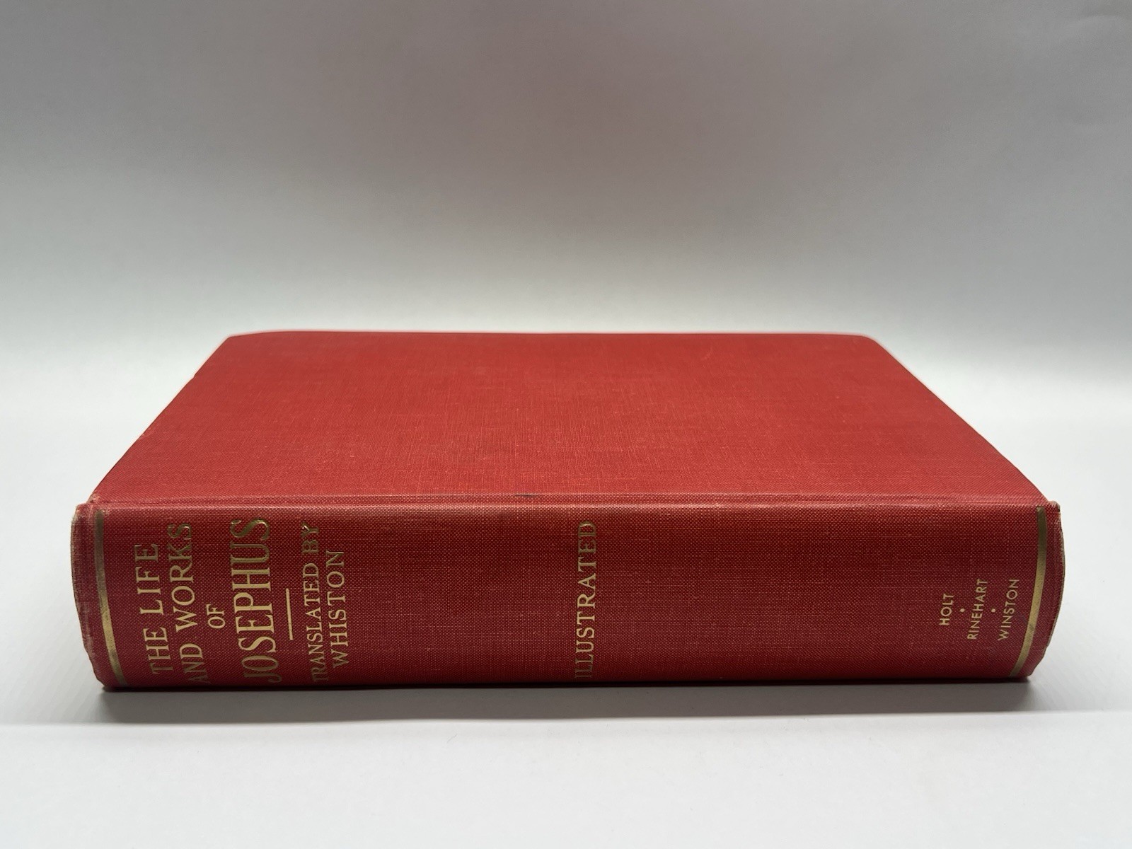 THE LIFE AND WORKS OF JOSEPHUS Translated By William Whiston ILLUSTRATED