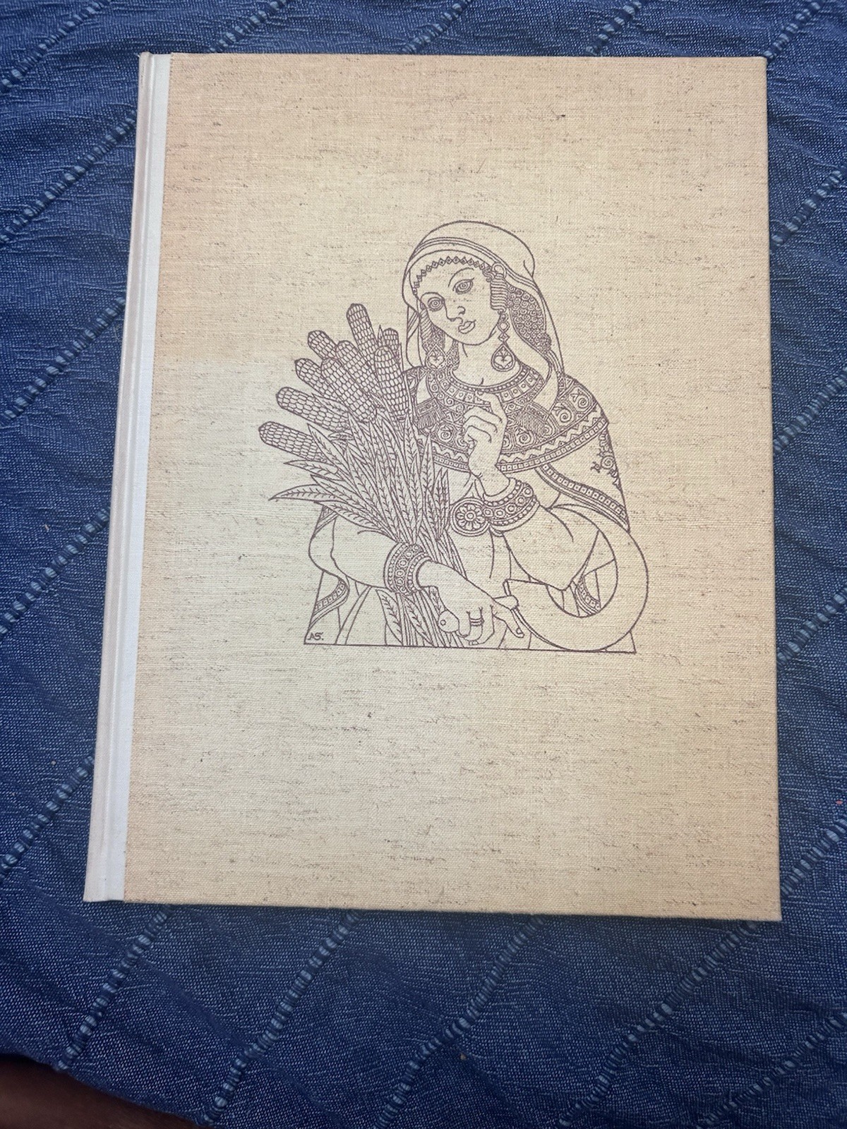 The Book of Ruth, pictures by Arthur Szyk, vintage hardcover, 1947, Good copy