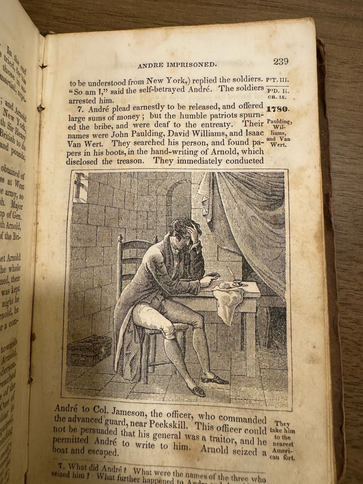 Antique Book “An Abridged History of the United States” Emma Willard 1844