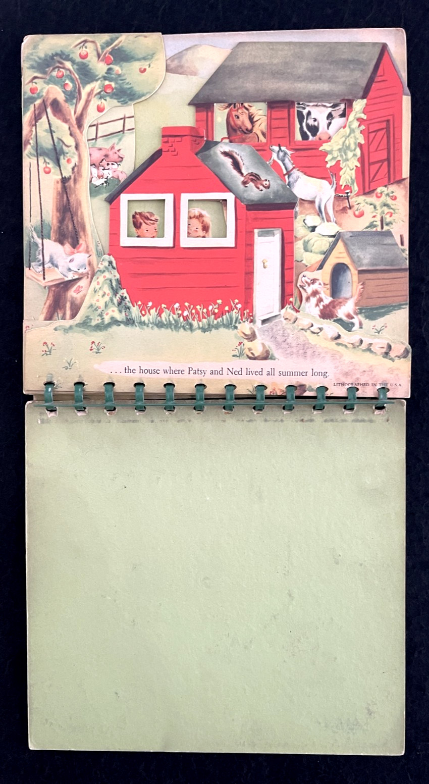 LET’S HAVE A FARM ~ HC children’s Build-Up Board Book, Capitol Publ. Jeff Victor