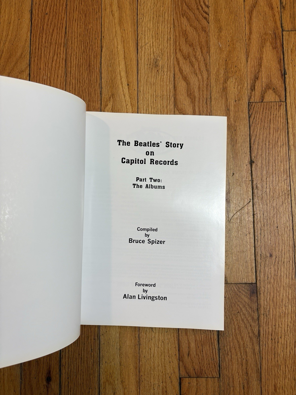 The Beatles Story On Capital Records Hardcover