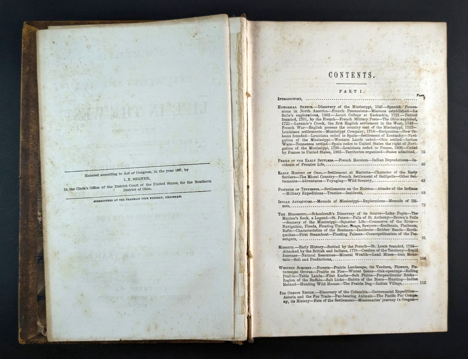 Prairie & Rocky Mountain Adventures Or Life In The West By John C Van Tramp 1867