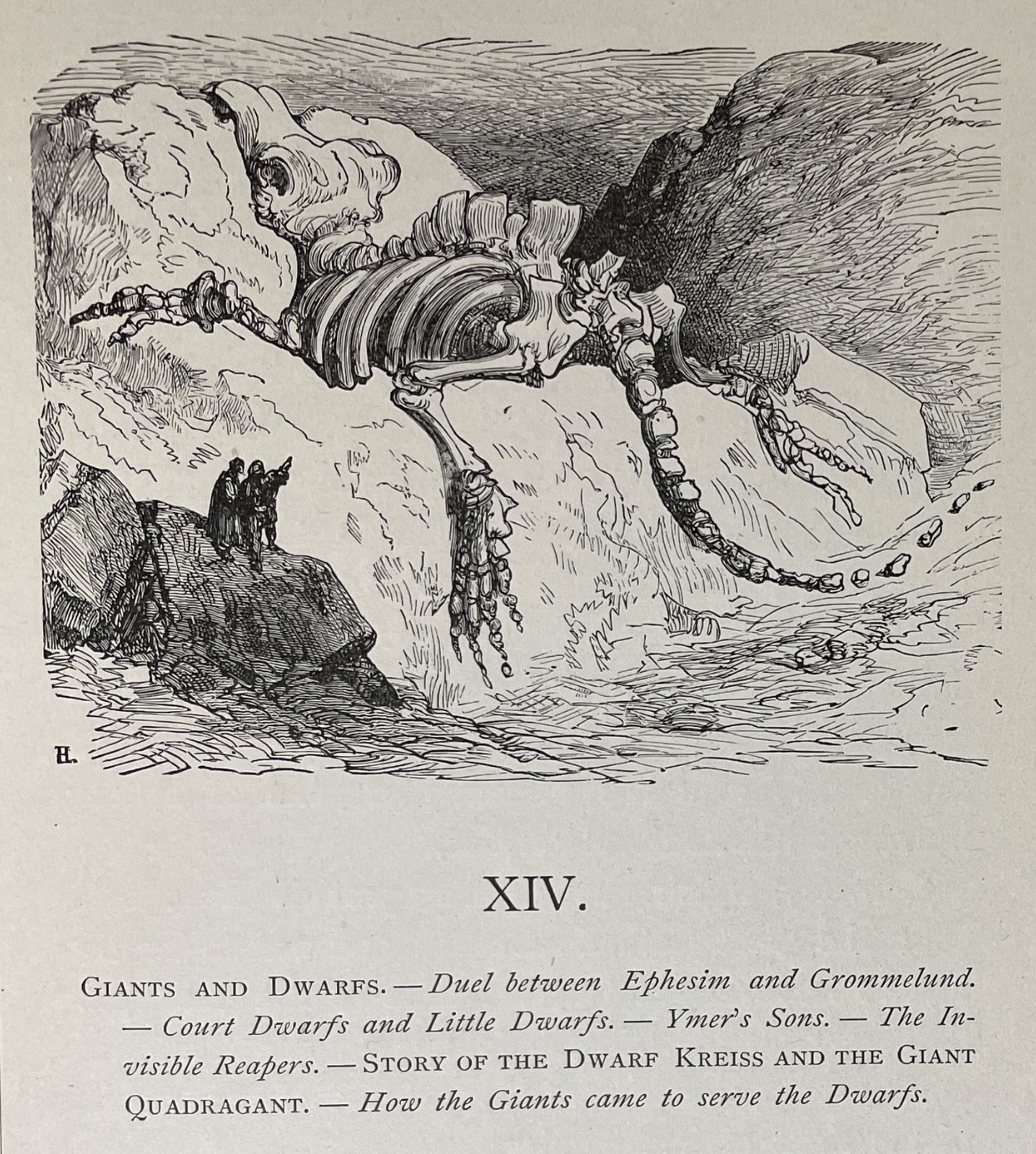 MYTHS OF THE RHINE Saintine Doré Illustrated Mythology Rare HC Druid Occult 1903