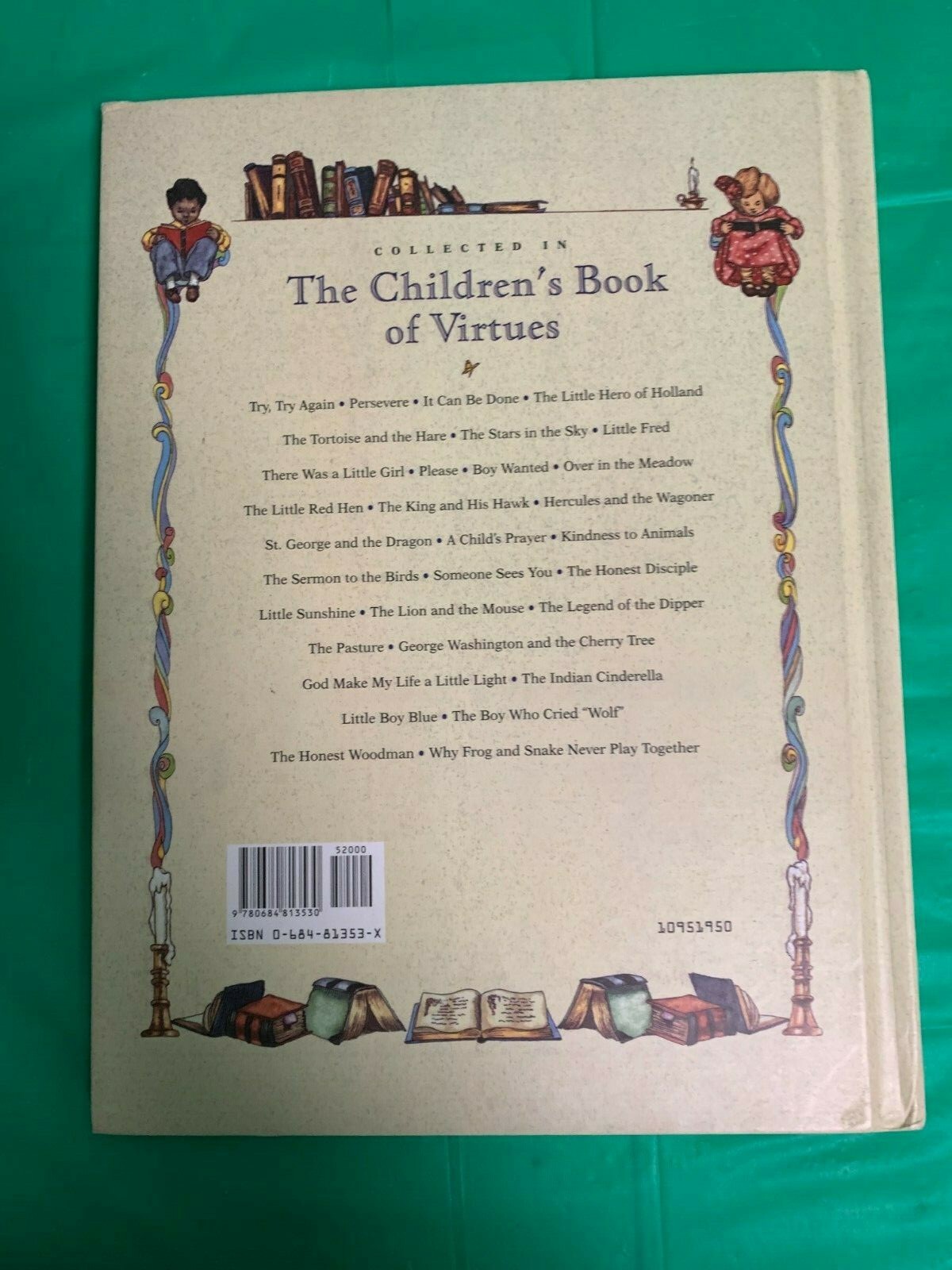Children’s books of Fairy Tales, Stories/ Garden Versus/ Virtues & Poetry -5 VTG
