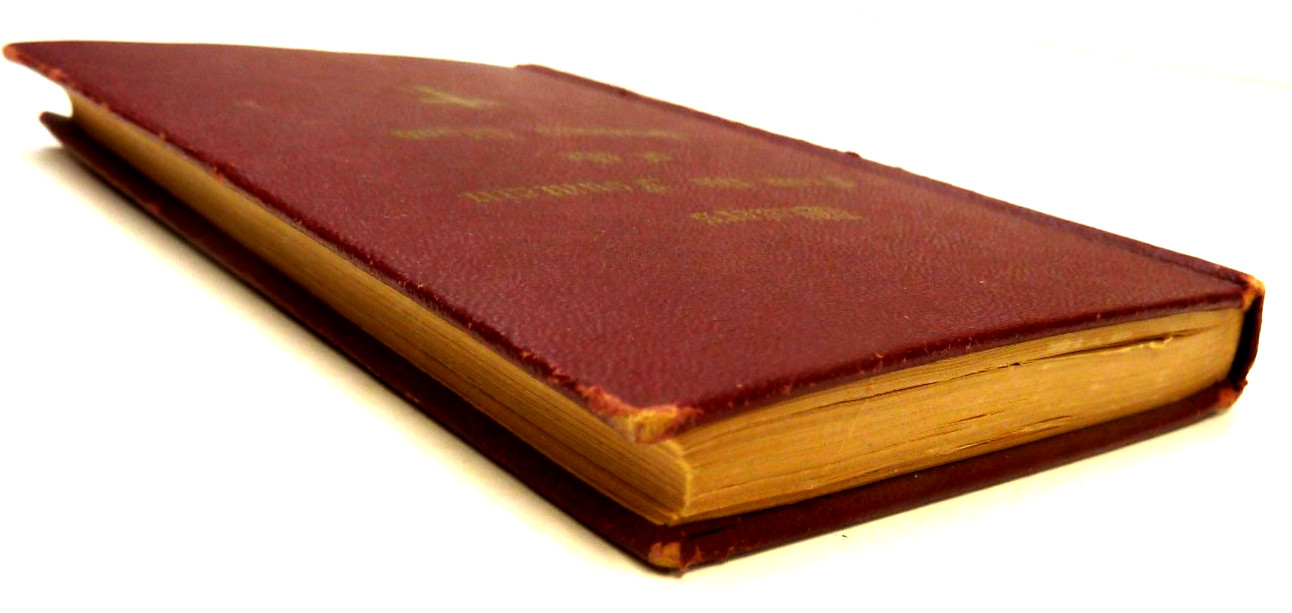 1947 Catholic WATER FROM THE FOUNTAINS OF THE PRECIOUS BLOOD, HB, Pocket Size