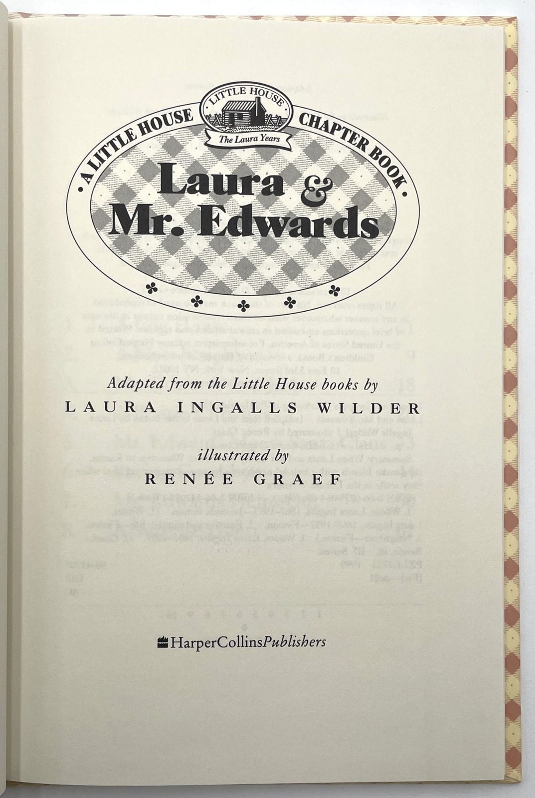 Renée Graef / Laura & Mr Edwards Inscribed Signed 1st Edition
