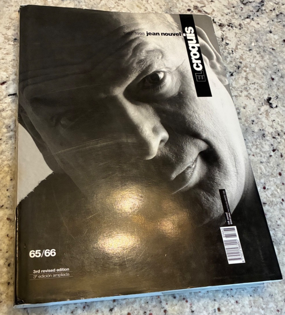 EL CROQUIS JEAN NOUVEL 1987-1998 Hardcover 2000 Revised 3rd Edition Dust Jacket