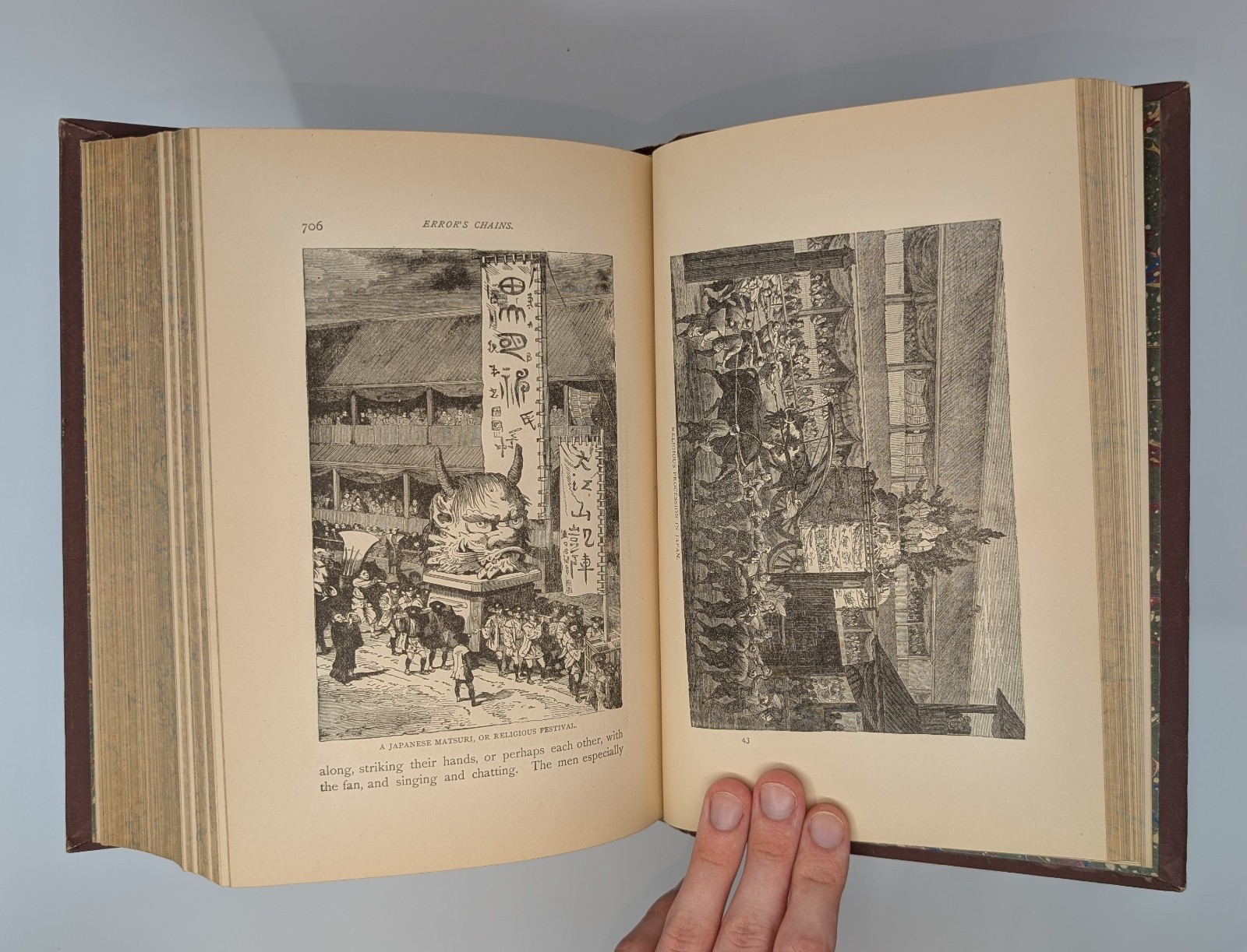 Error’s Chains: How Forged and Broken 1884 Antique Victorian Occult History Book