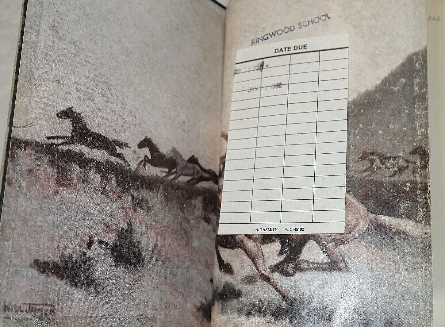 Will James: Smokey The Cowhorse ~ Illustrated By The Author~Hardcover 1929