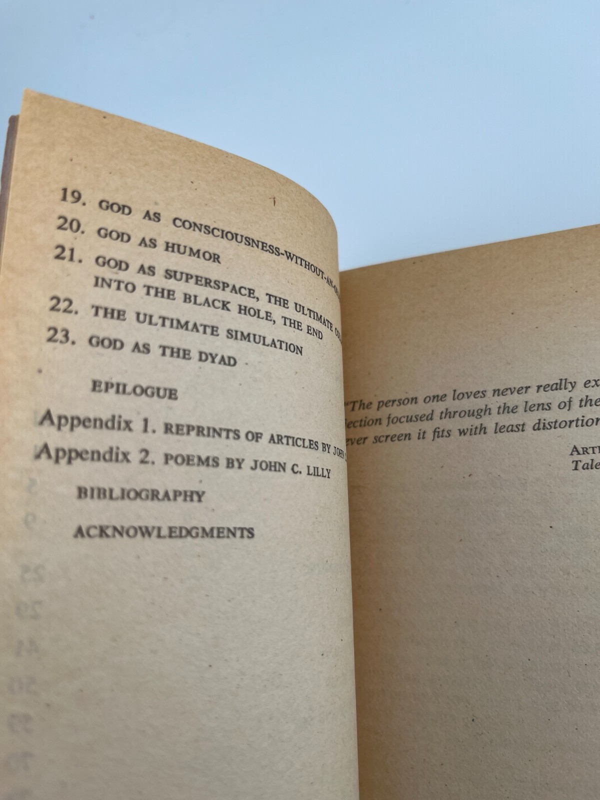 John C Lilly ~ Simulations of God ~ The Science of Belief ~ 1st 1976 Bantam