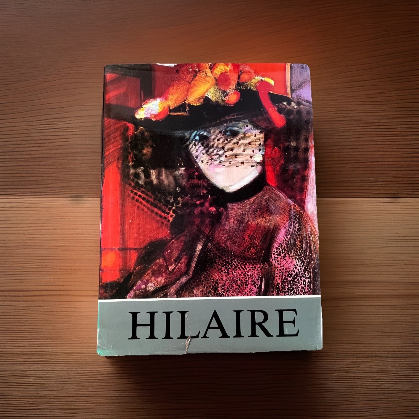 1980s French Art Book ~ Hilaire ~ Éditions Alain Daune Paris ~ No. 484/3000 HC
