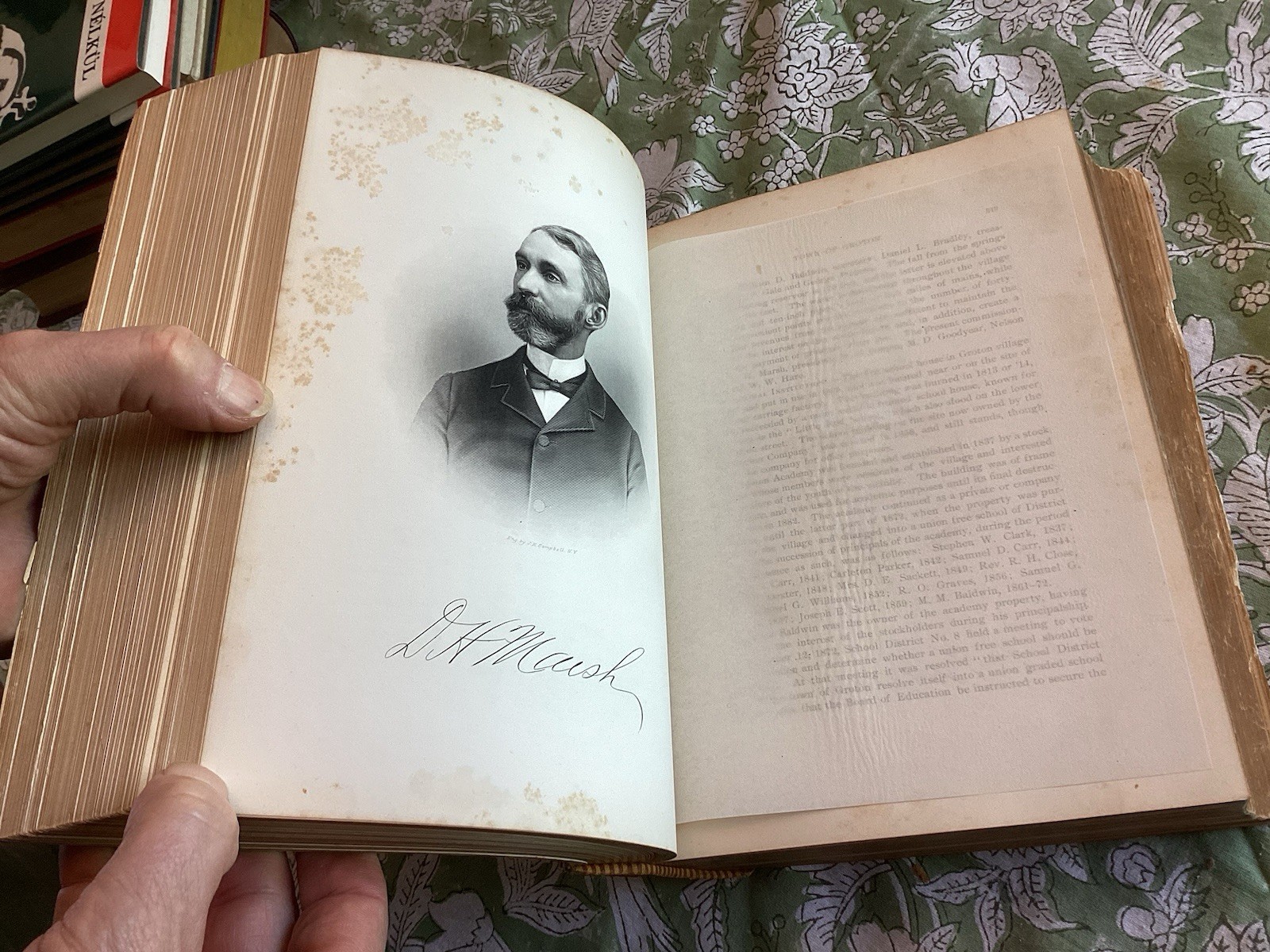1894 Landmarks Tompkins County W/History Cornell University New York NY Illustra