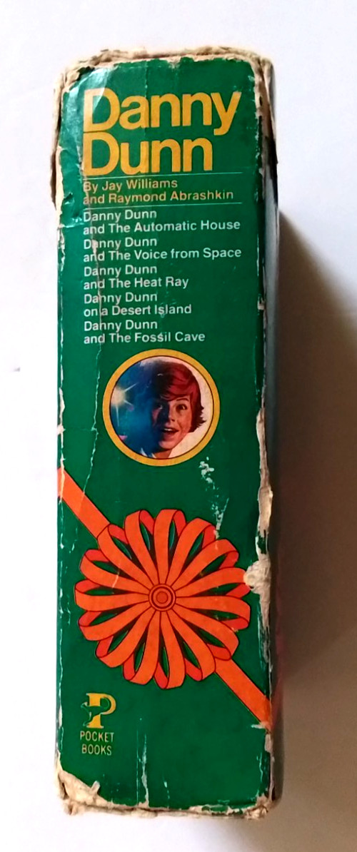 “DANNY DUNN” 1970″s POCKET BOOKS PAPERBACK 5 VOL BOX SET JAY WILLIAMS; ABRASHKIN