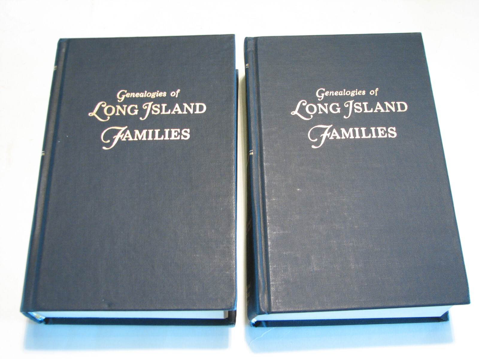 Genealogies of Long Island Families New York NY genealogy history