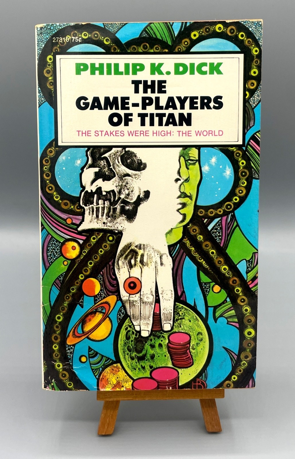 1963 The Game-Players of Titan, Philip K. Dick Science Fiction Paperback