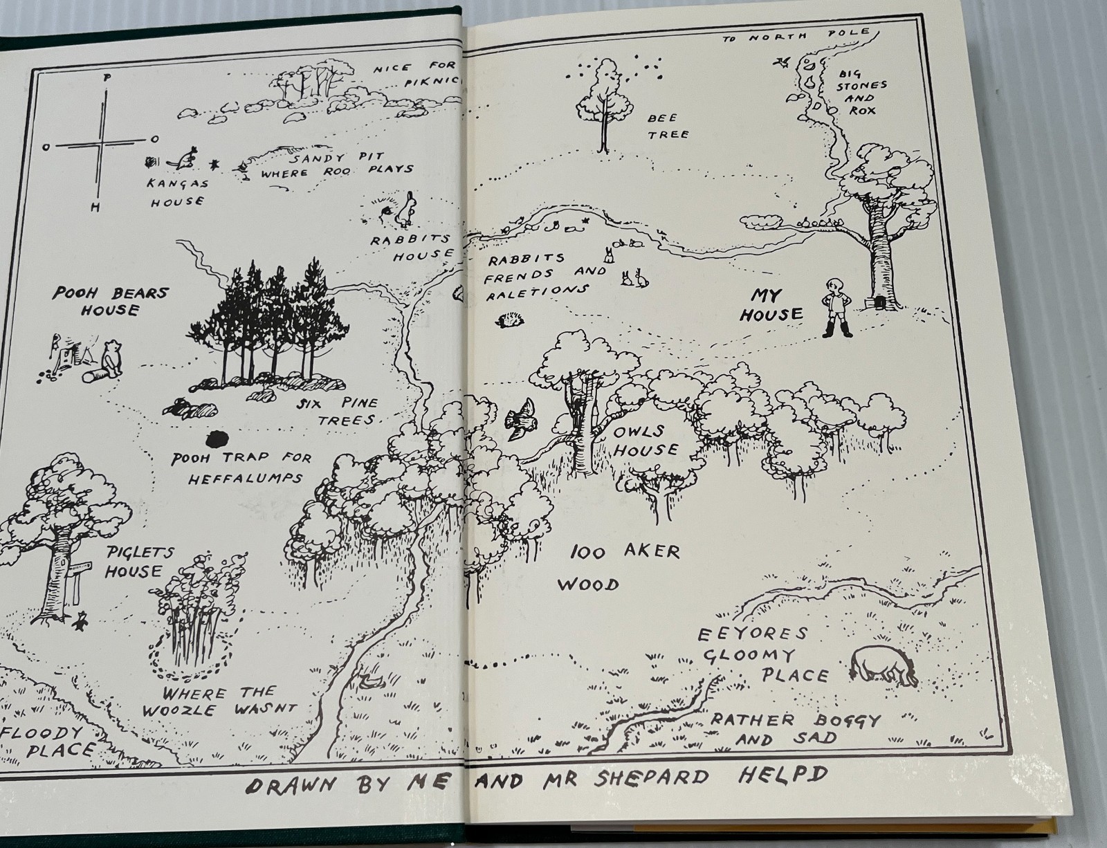 Winnie the Pooh, A.A.Milne, Highest Quality Facsimile of 1926 First Edition DJ