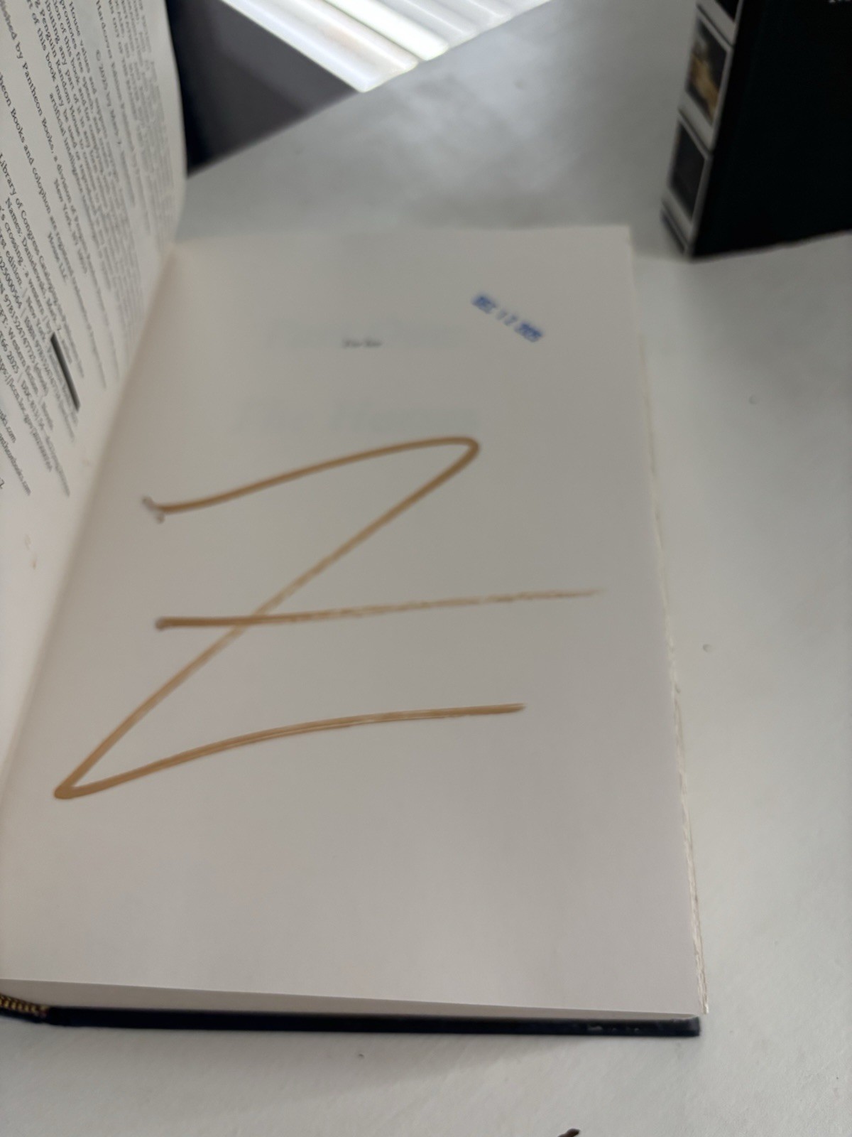 Mark Danielewski Signed Lot House Of Leaves and Tom’s Crossing