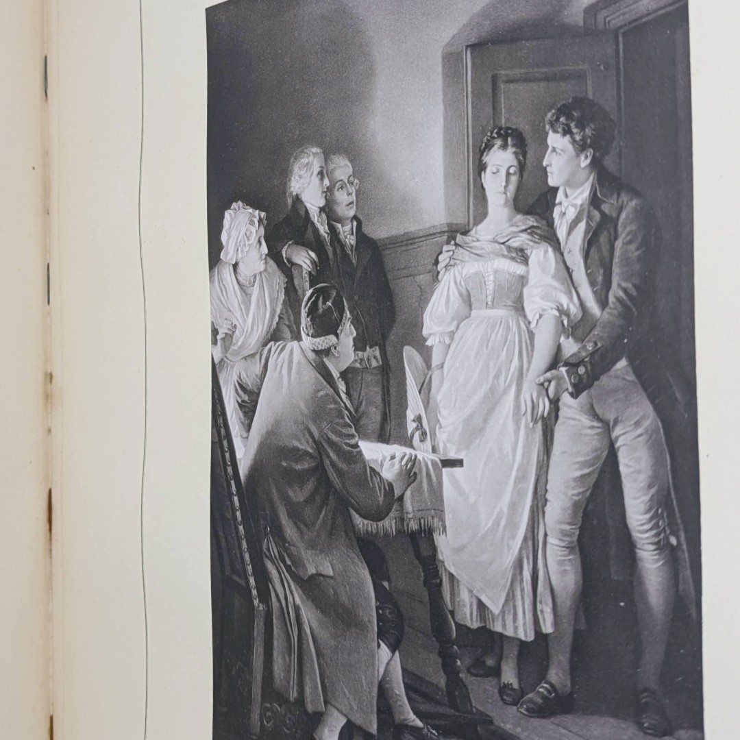 Goethe’s, Herman & Dorothea, Antique Book, German, 1886