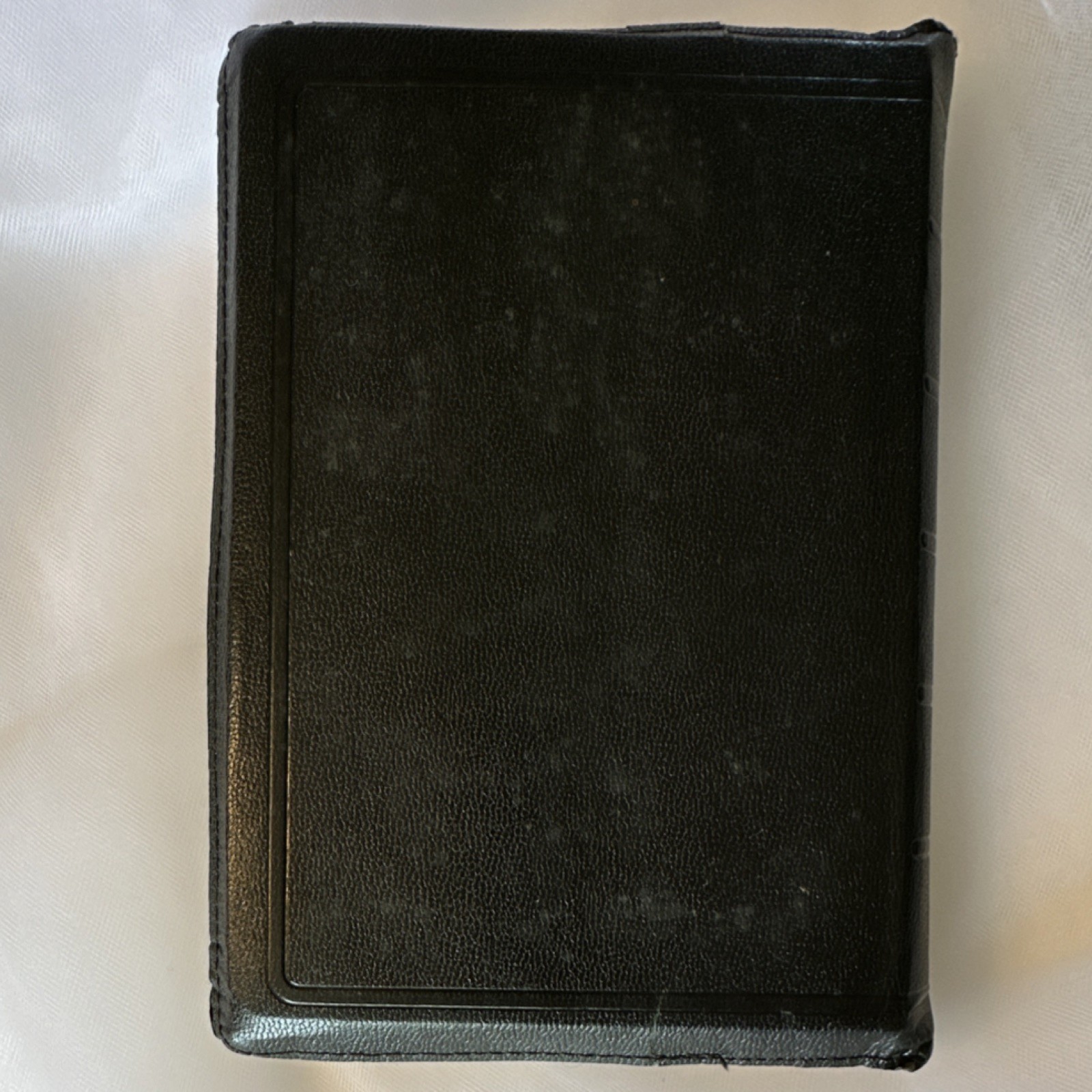 Antiq 1913 Holy Bible Concordanc Zipper Cover Cross Pull 16 Color Maps Red Edges