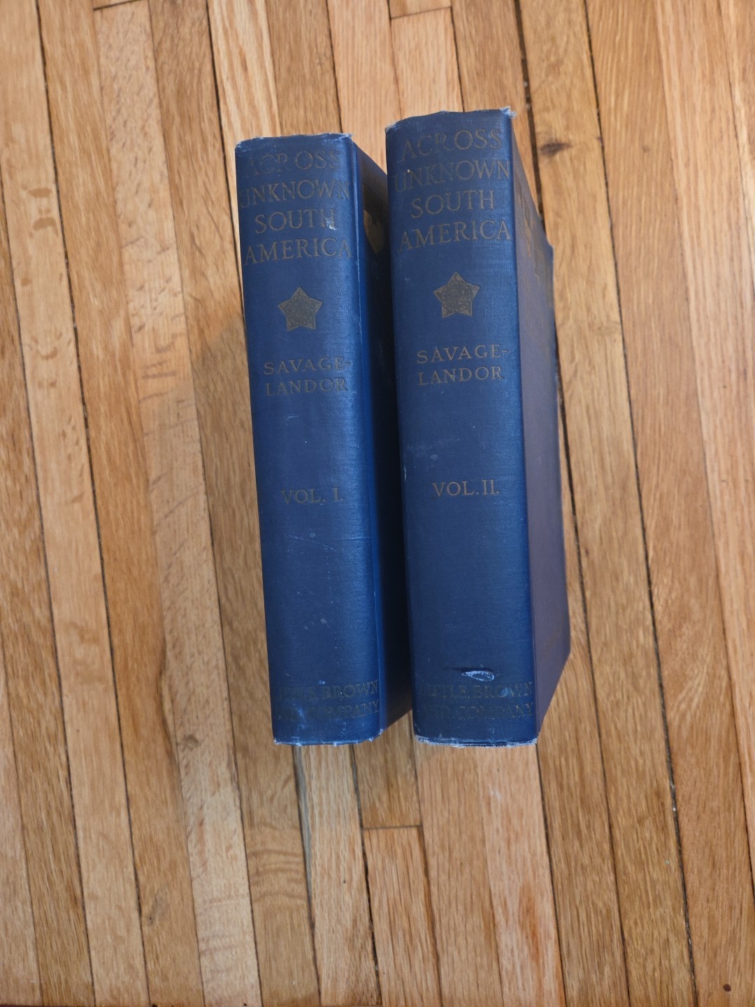ACROSS UNKNOWN SOUTH AMERICA BY A. HENRY SAVAGE-LANDOR (1ST. ED 1913)
