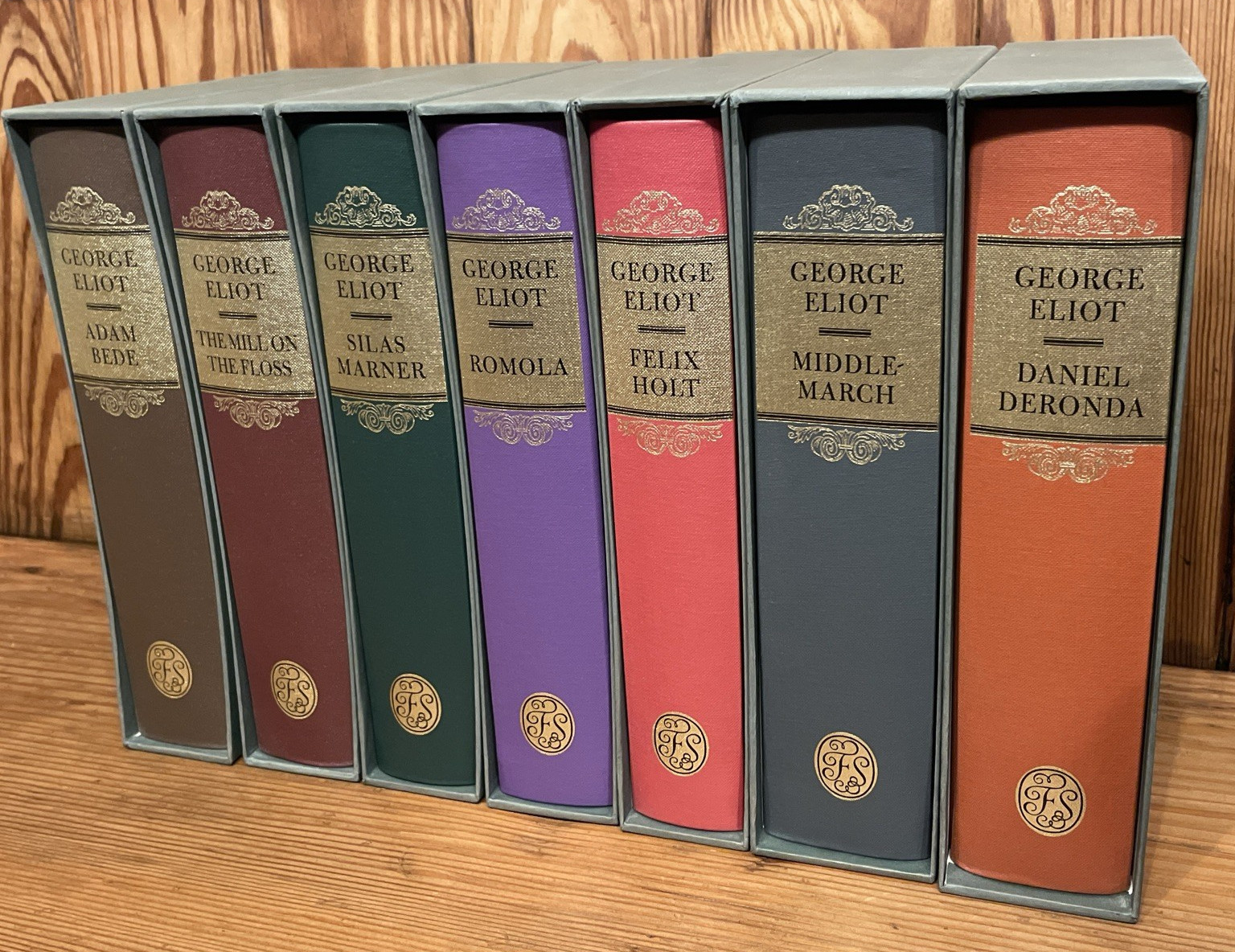 The Complete Novels – George Eliot – 7 Volume Set – Folio Society 1999 VGC