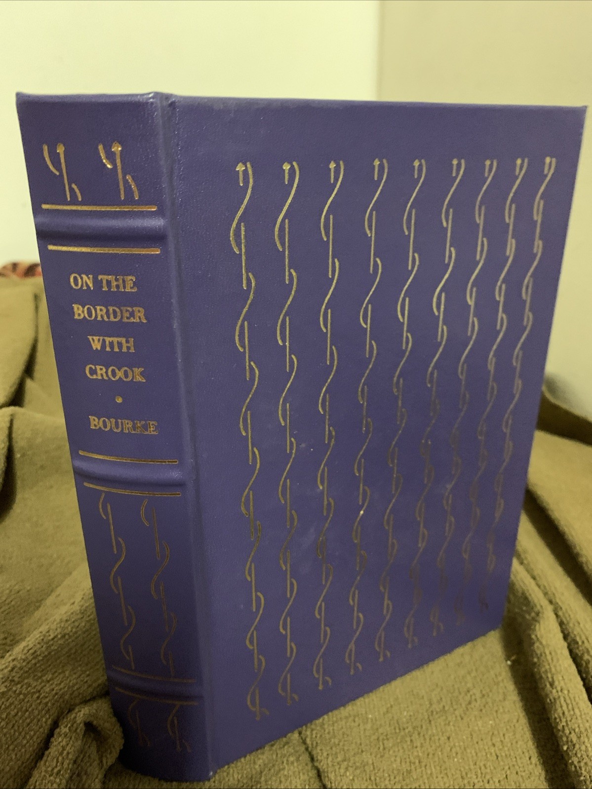 On The Border With Crook Bourne Palladium Press Fine Binding Luxury Edition