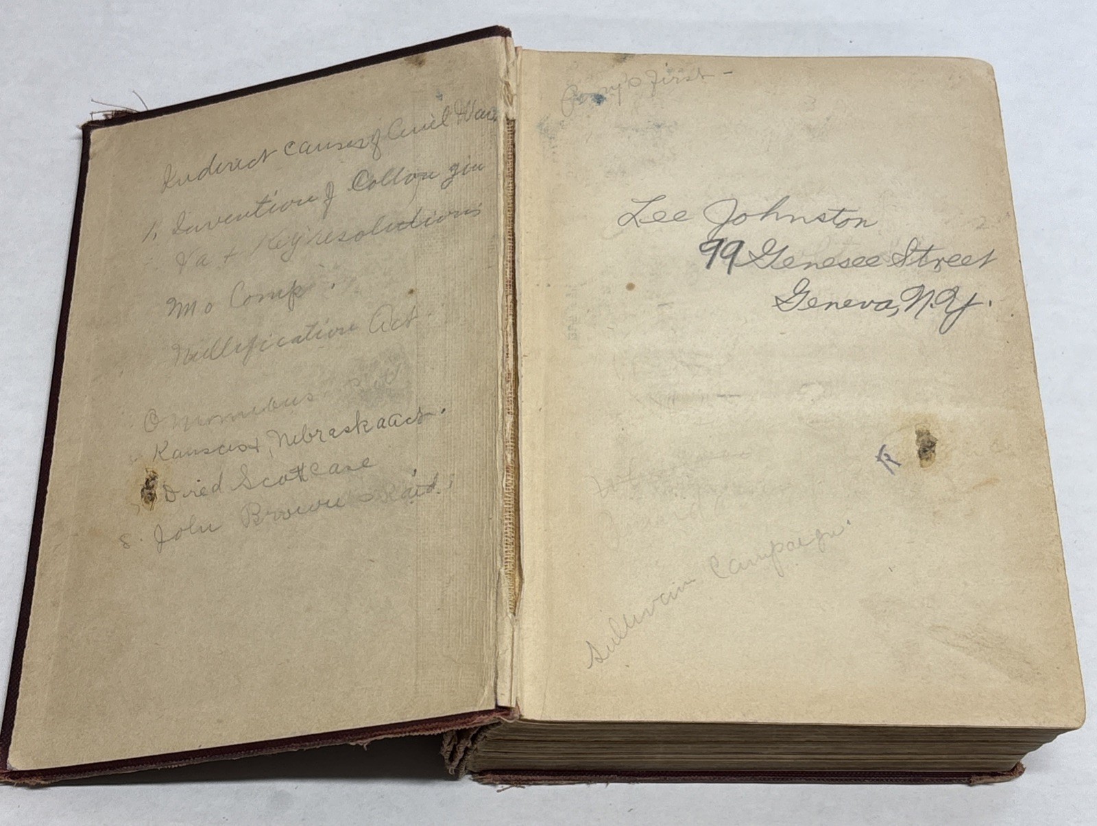 The Leading Facts of American History Series 1903 Montgomery Vintage Hardcover