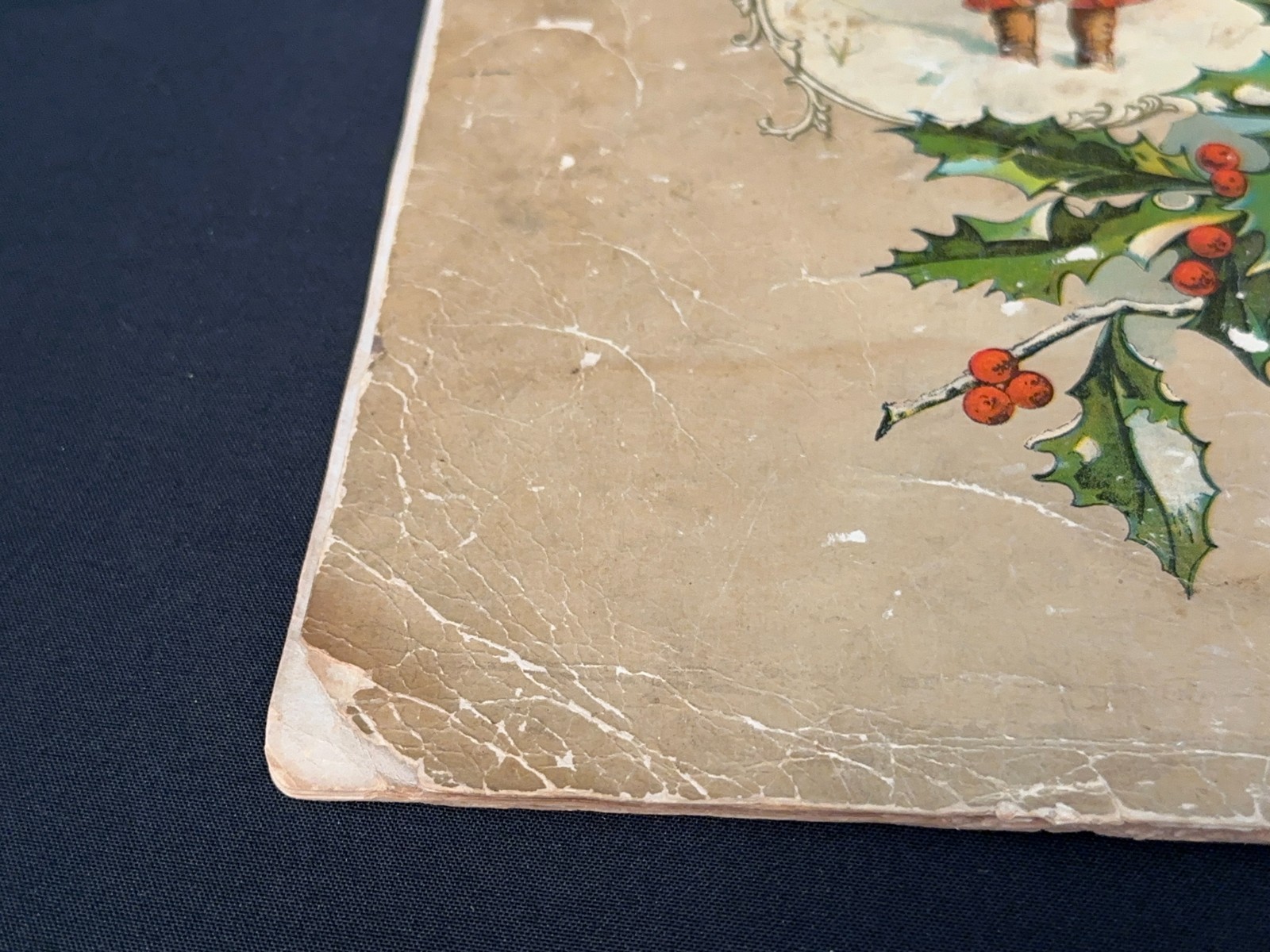Original Antique 1896 Santa ‘The Night Before Christmas’ McLoughlin Bros Scarce!