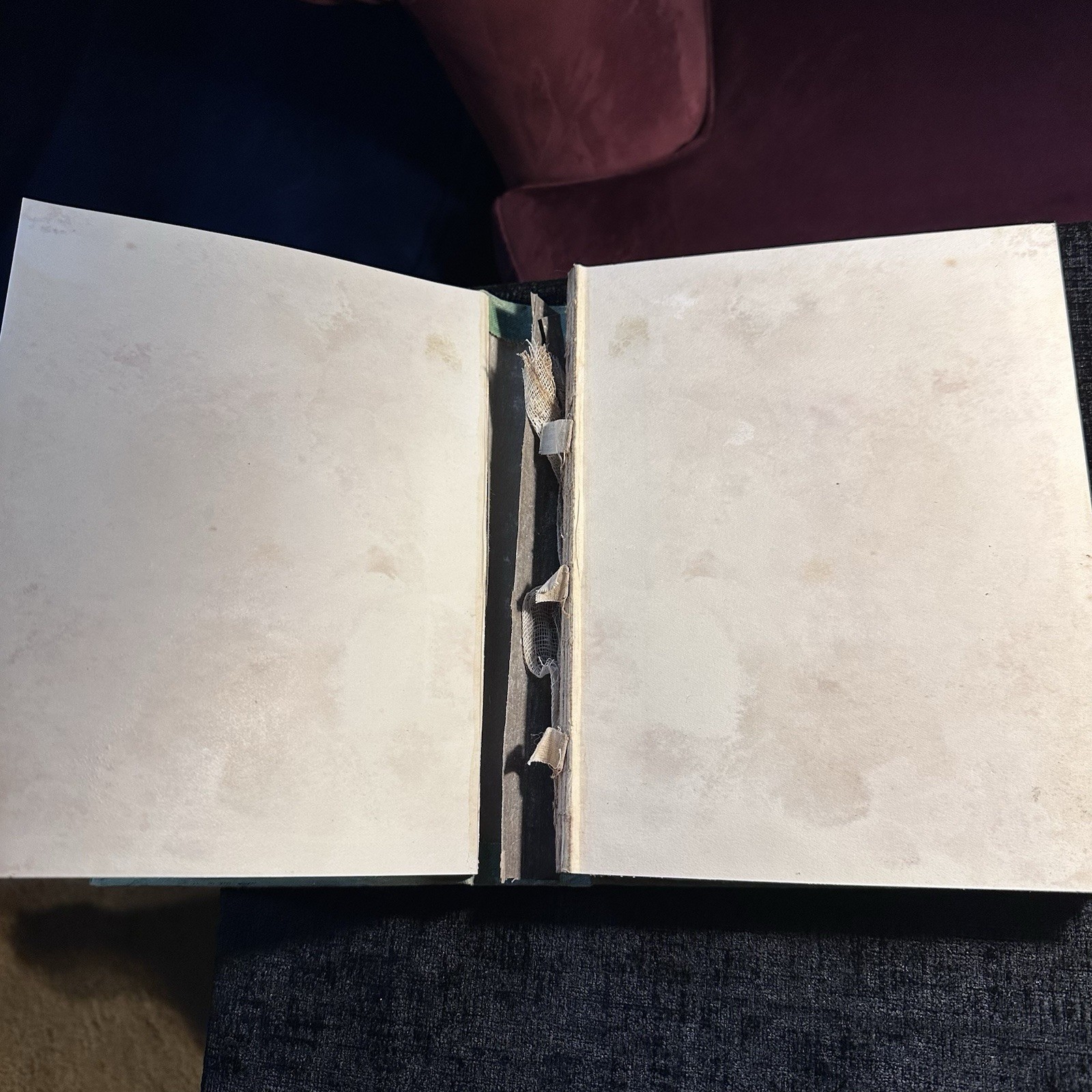 1934 Through The Looking Glass Lewis Carroll Macmillan Hardback SPARES REPAIR