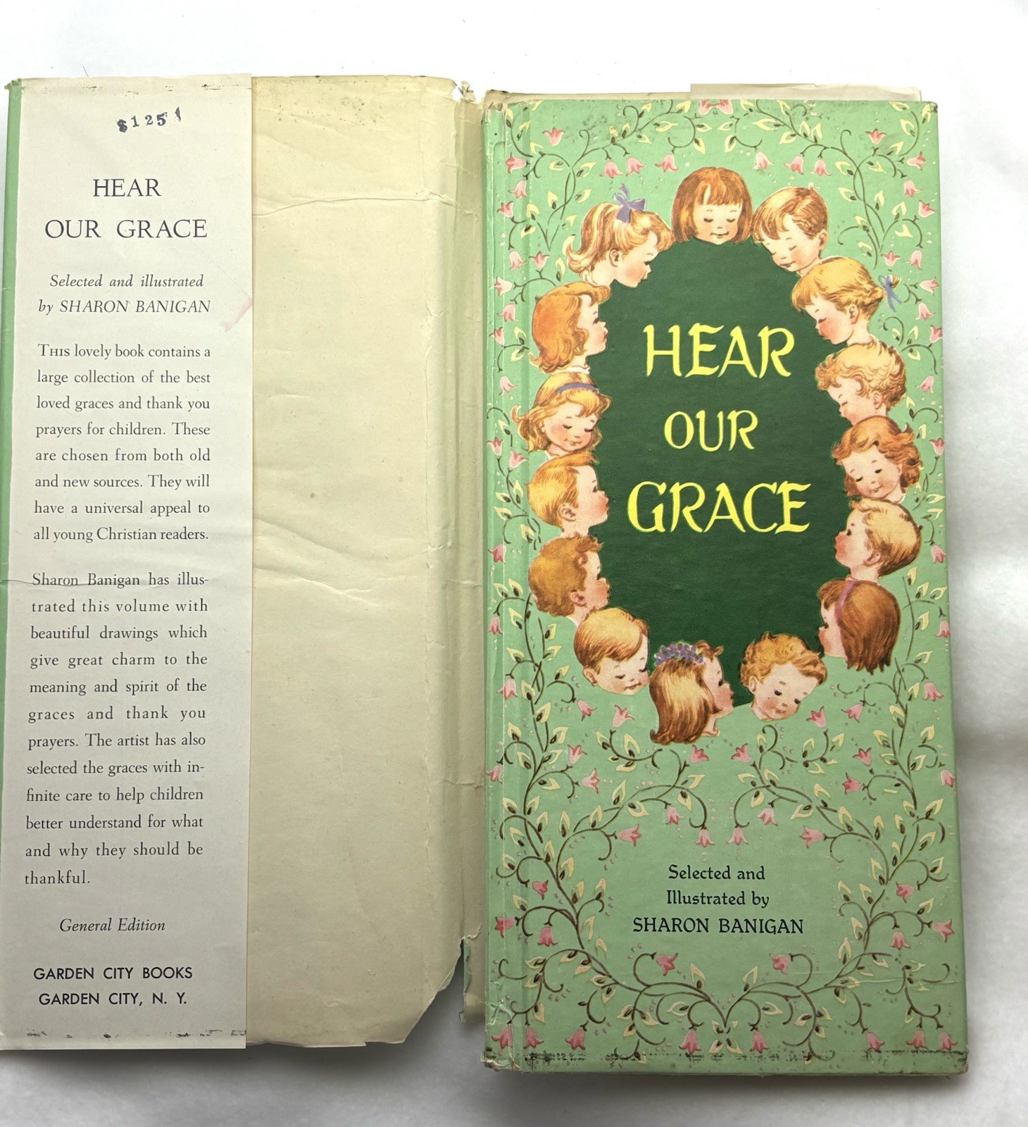 Children’s Prayer Book Vtg Hear Our Grace 1955 Religious Illustrated Ephemera