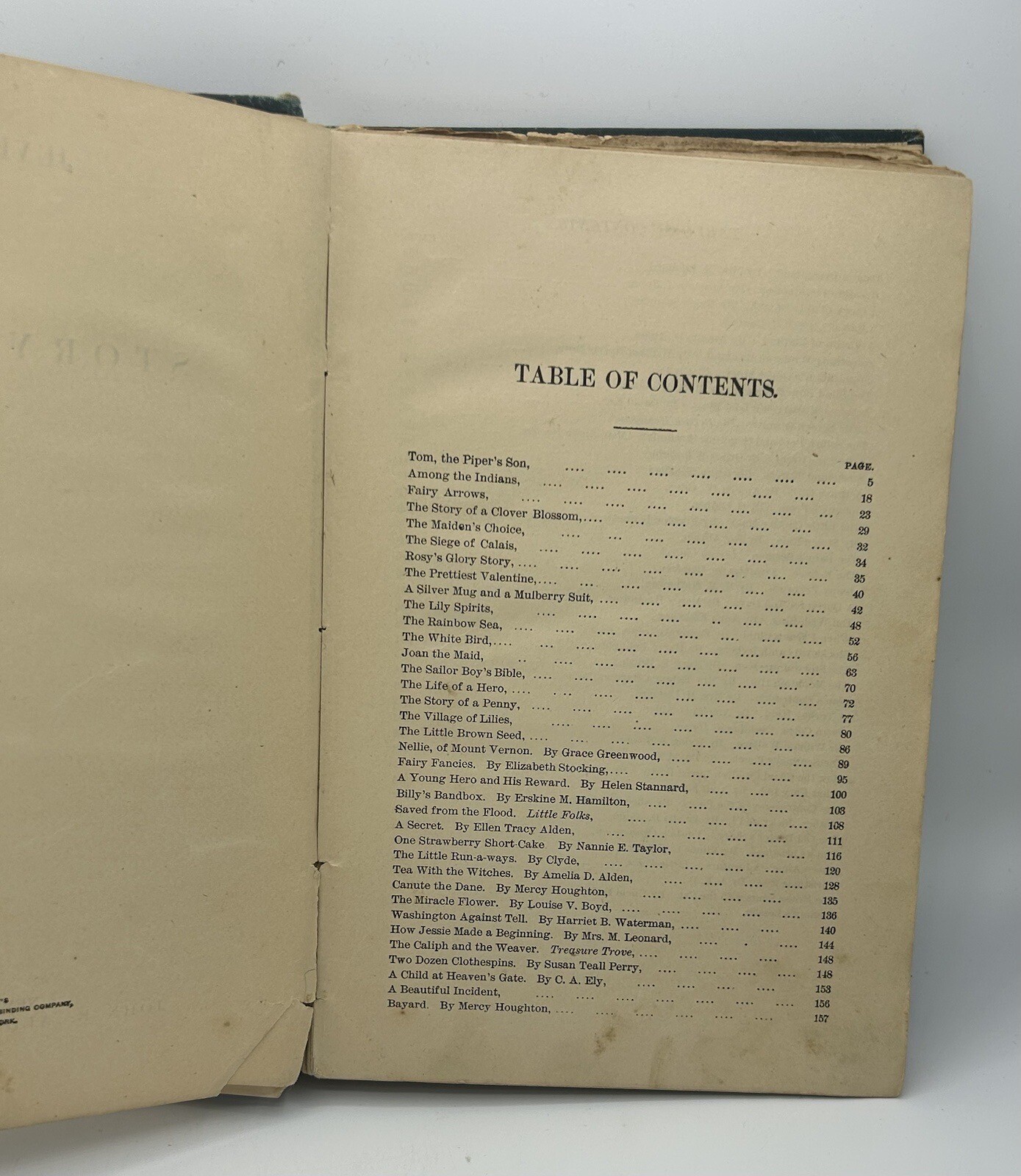 Juvenile story Book – 1886