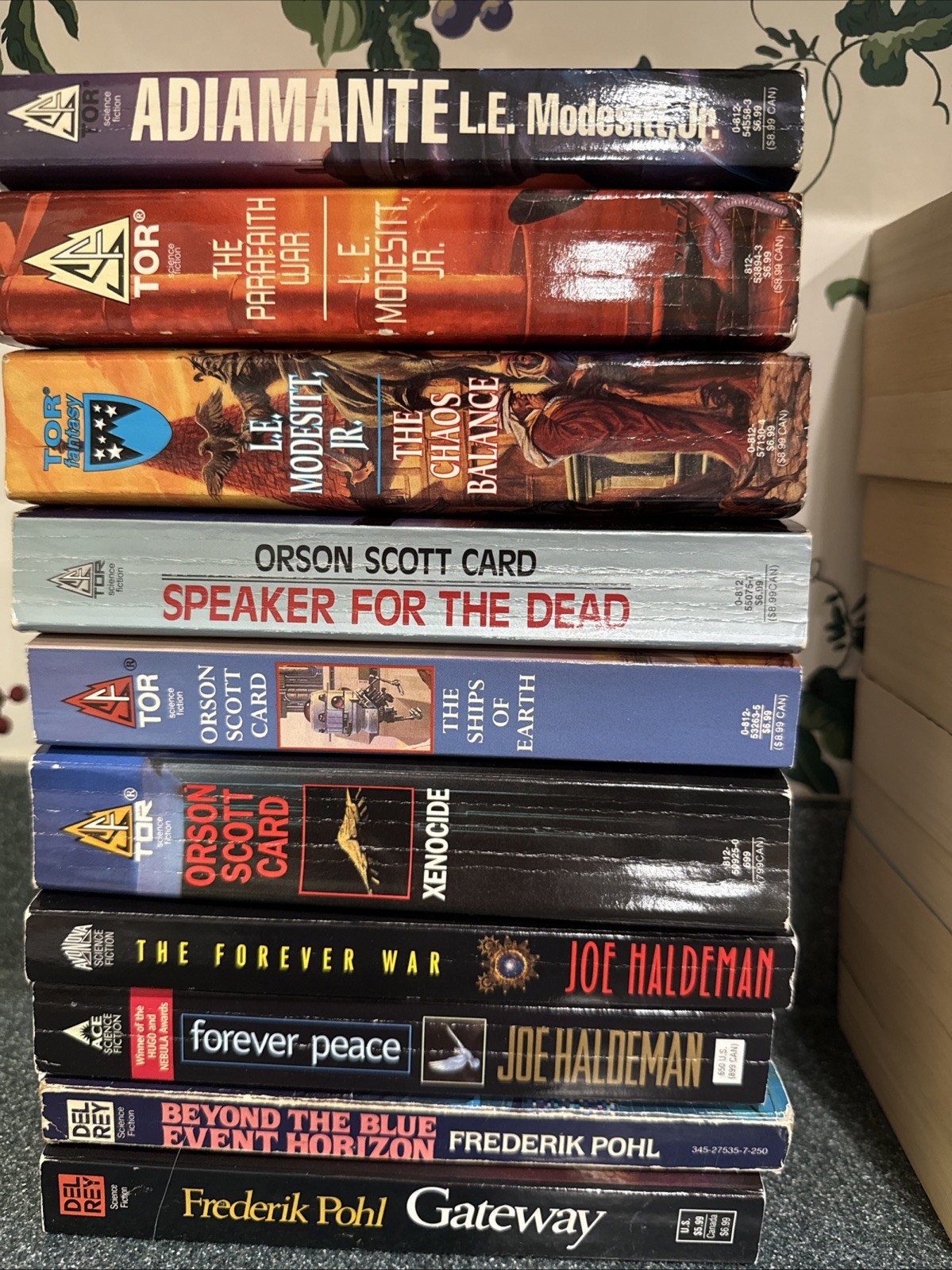Vintage Sci-Fi Paperback Book Mixed Lot of 20 – Multiple authors