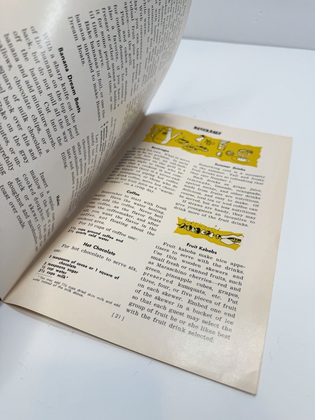 Vintage Outdoor Cookery Cookbook 1964 Kansas State University Extension C-320