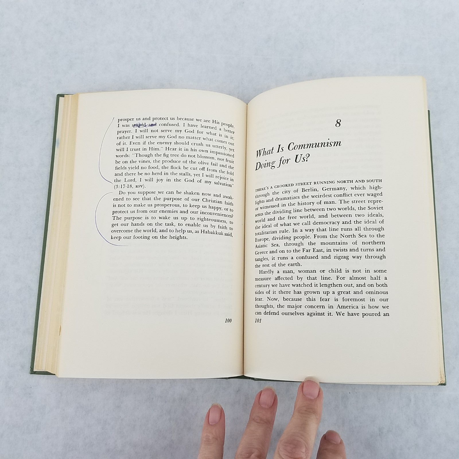 The Thunder of Bare Feet – 1964 Christian Hardcover by J. Wallace Hamilton