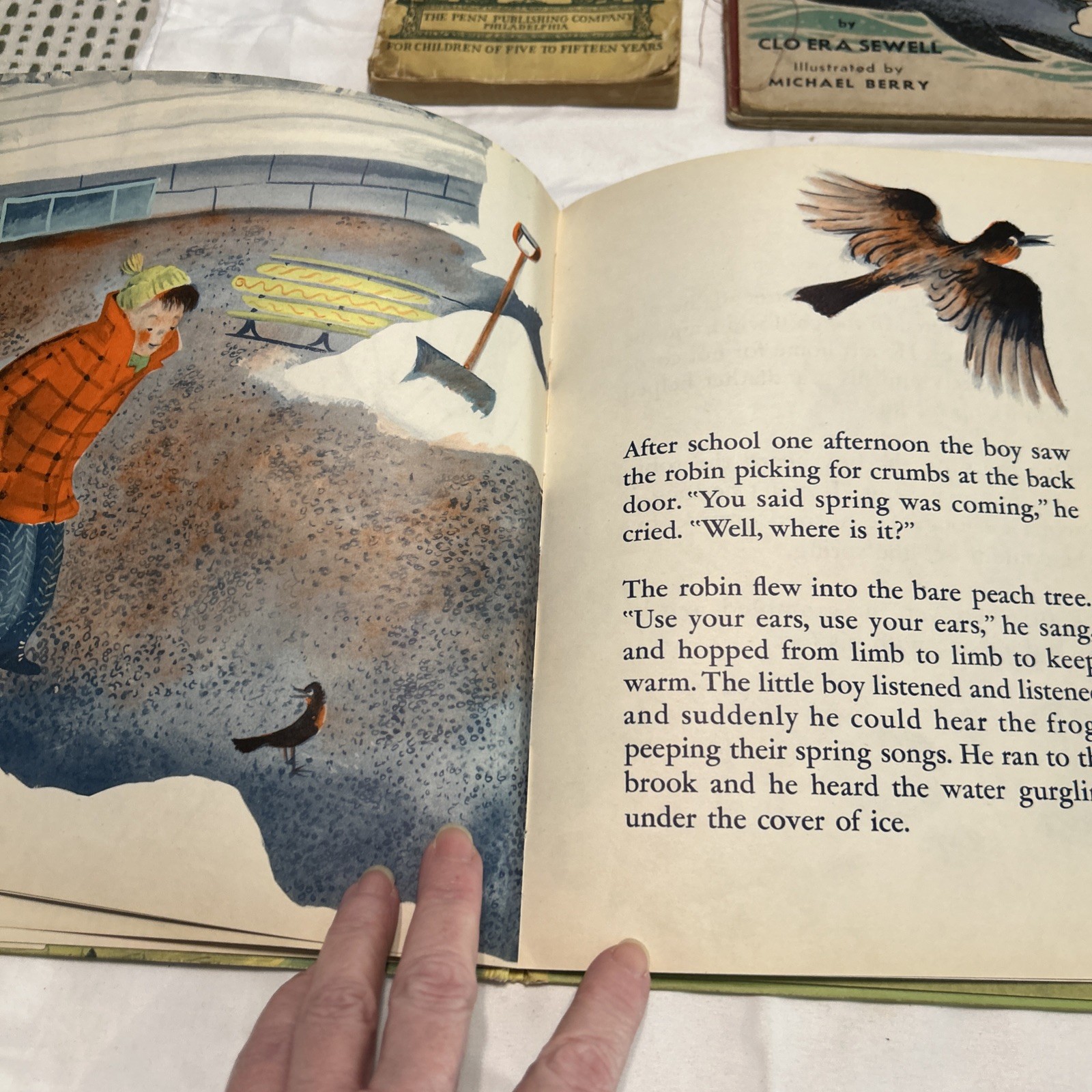 Vintage Children’s Board Books. 1920s-1960’s Illustrated Lot Of 5