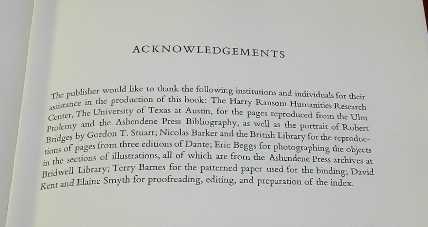 The Ashendene Press by Franklin. 1986 Limited edition refernce. Quarto, Illustd