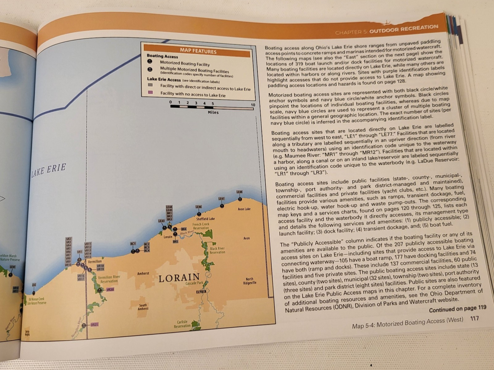 Ohio Coastal Atlas – 2018 3rd Ed. Illustrated Color Map Book – VGC!