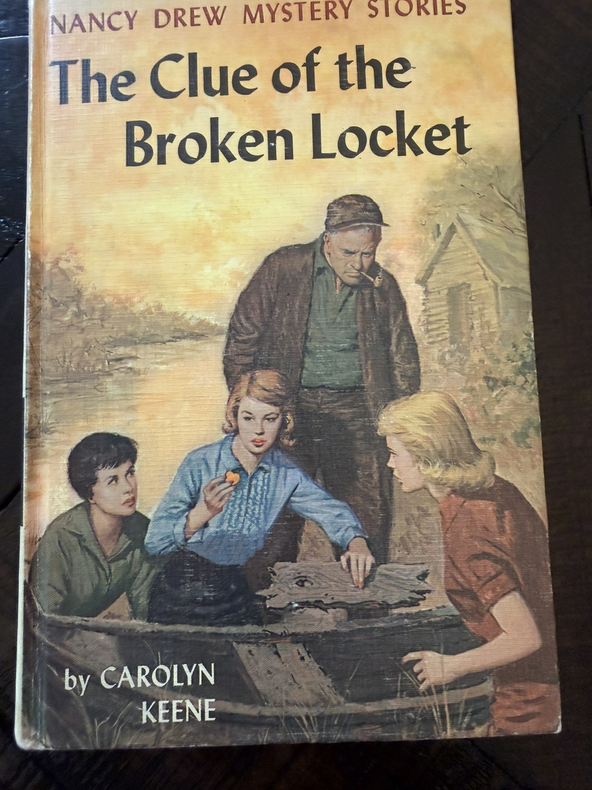 Nancy Drew 1961 #11 The Clue Of The Broken Locket Carolyn Keene HC