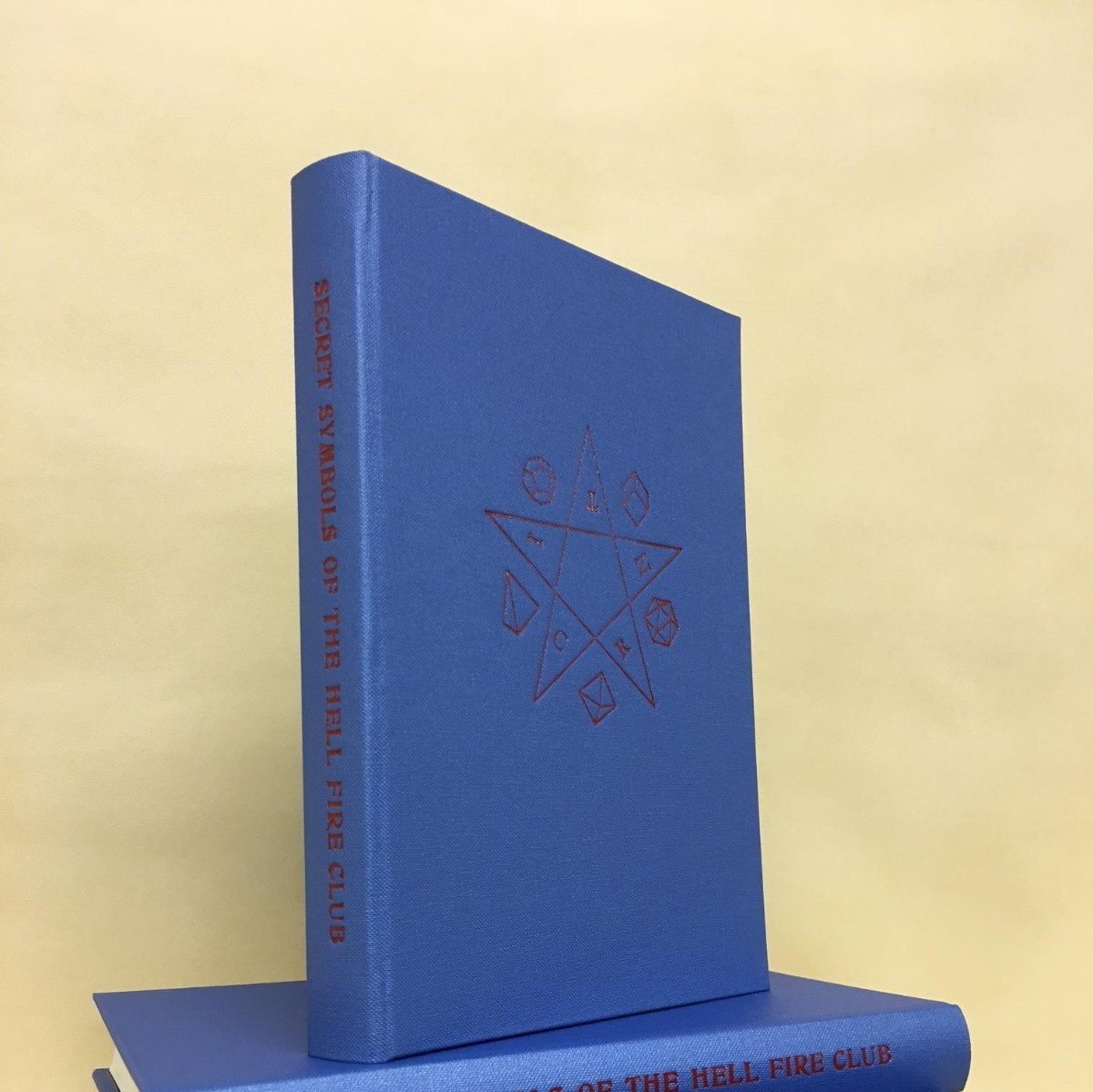 Secret Symbols of The Hell Fire Club cloth copy Dashwood West Wycombe occult