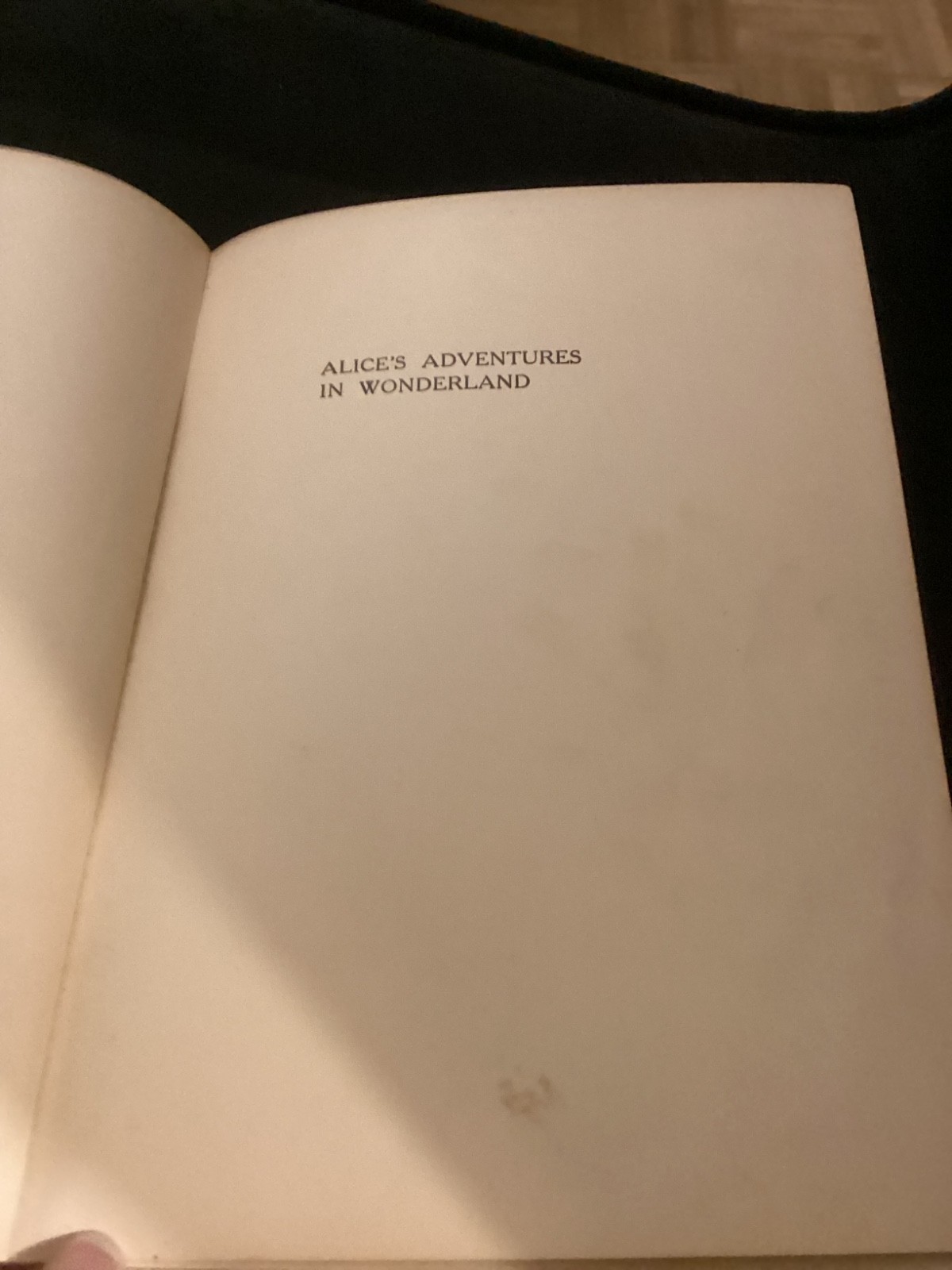 Alice’s Adventures in Wonderland Lewis Carroll Rackham Heinemann 1926 FLAWS