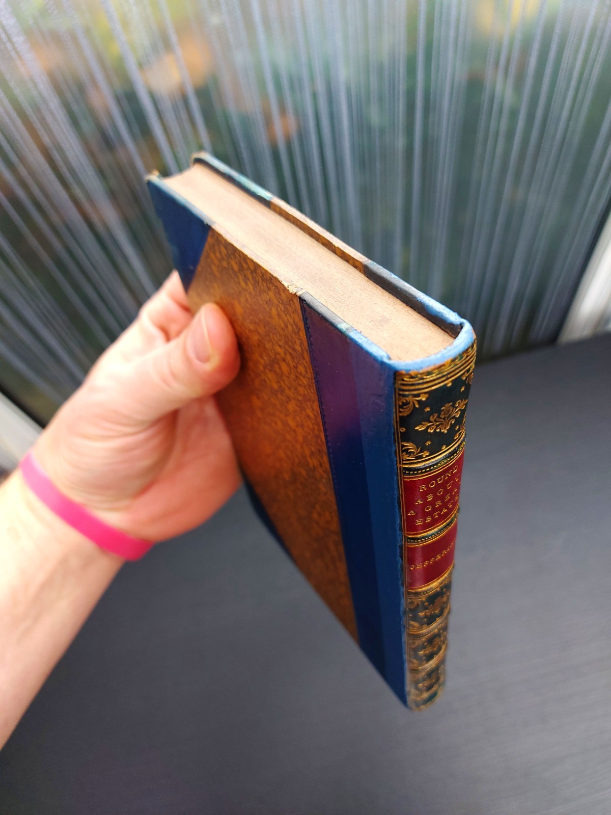 1880 – 1st Ed. – Round About a Great Estate by Richard Jefferies – Fine binding
