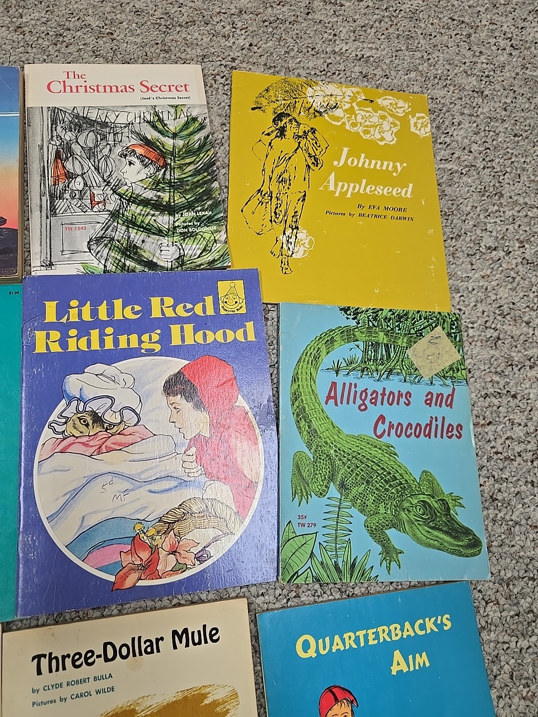 Lot of 12 Vintage Mixed Authors Fiction Paperback Novel Children’s Story Books
