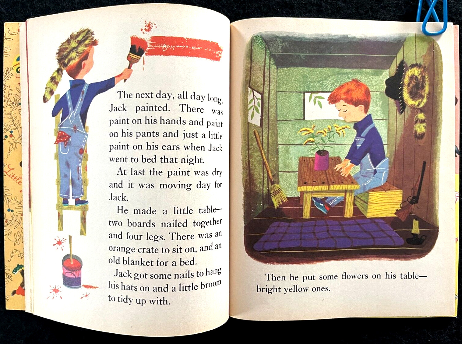JACK’S ADVENTURE ~ vintage 1st “A” ed. Little Golden Book #308 ~ J.P. Miller, VG