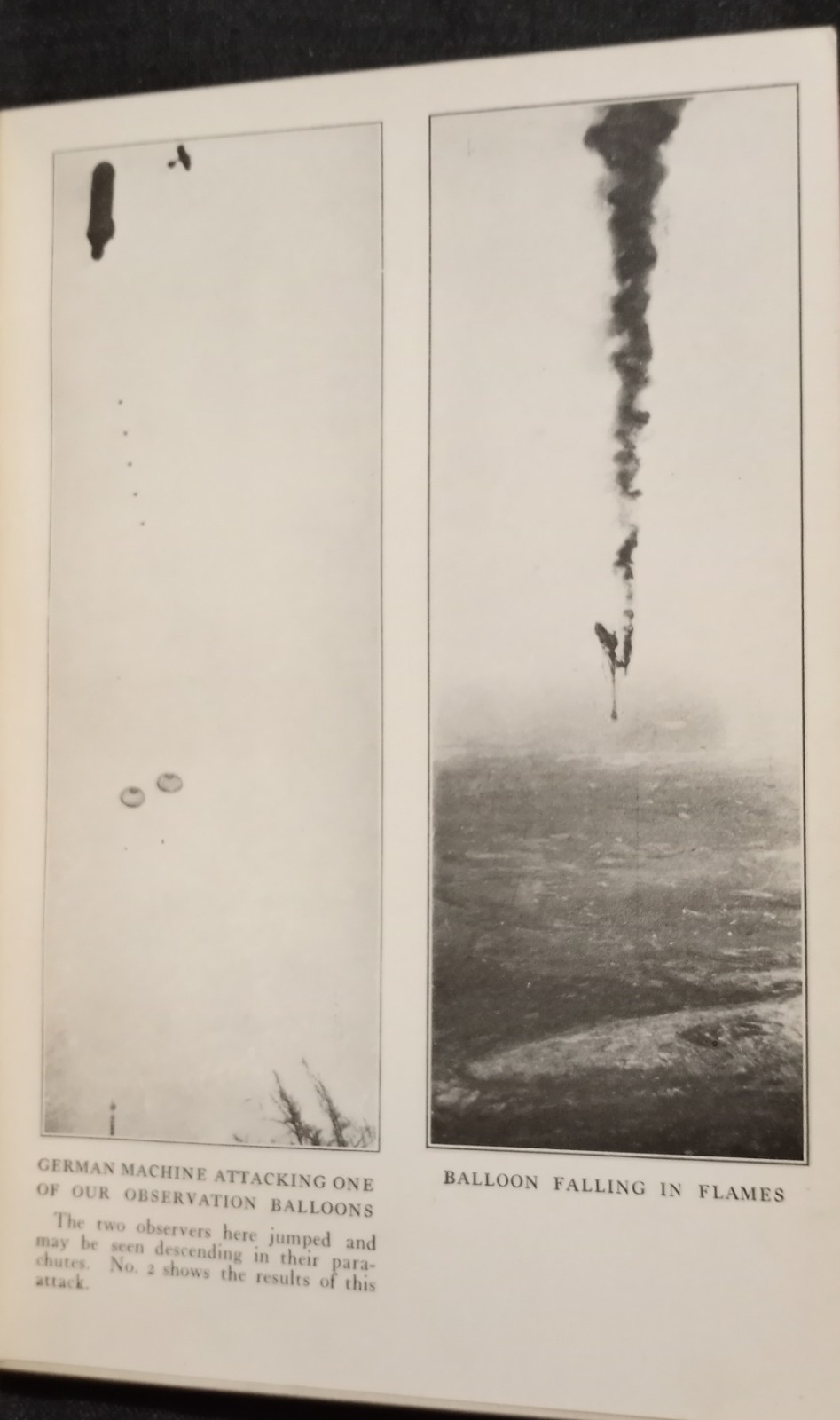 “En l’air!” (In The Air) by Lieut. Bert Hall (1918) HC – military history WWI